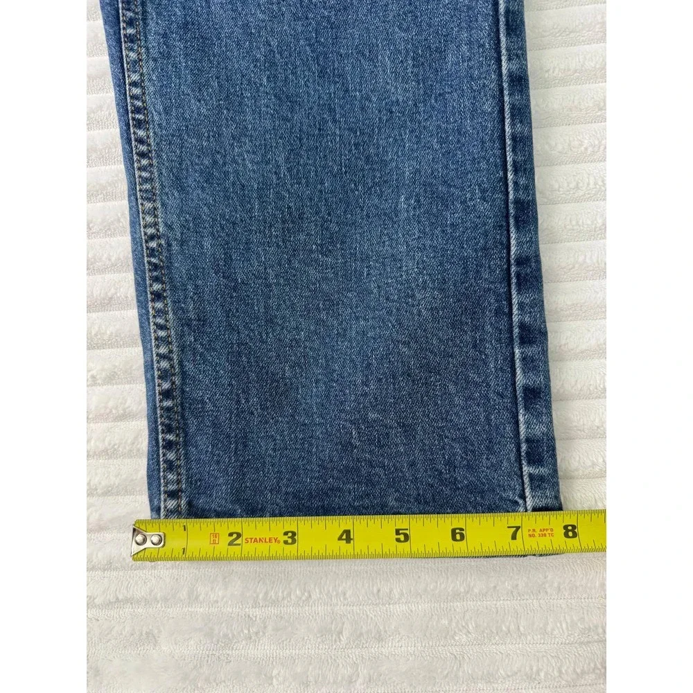 Levis 505 Regular Fit Straight Leg Mens Jeans Medium Wash Blue W34 L30